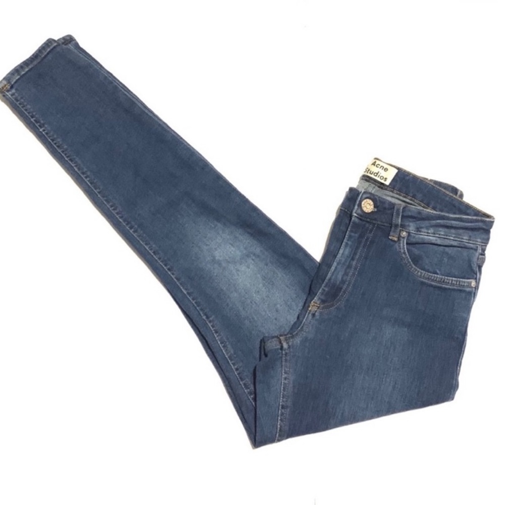 Acne Studios High Rise Skinny Jeans